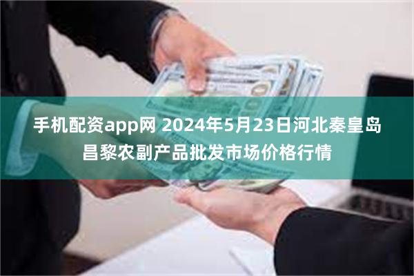 手机配资app网 2024年5月23日河北秦皇岛昌黎农副产品批发市场价格行情