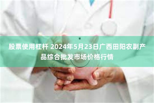 股票使用杠杆 2024年5月23日广西田阳农副产品综合批发市场价格行情