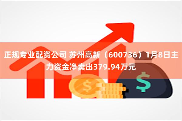 正规专业配资公司 苏州高新（600736）1月8日主力资金净卖出379.94万元