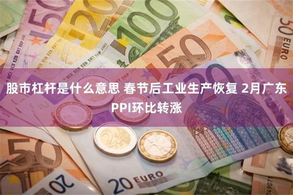 股市杠杆是什么意思 春节后工业生产恢复 2月广东PPI环比转涨